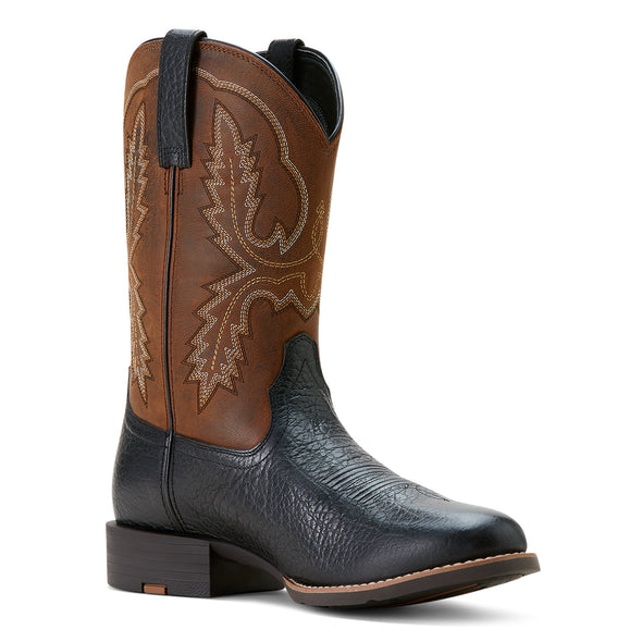 Bota Vaquera Ariat Sport Stratten Black Adobe