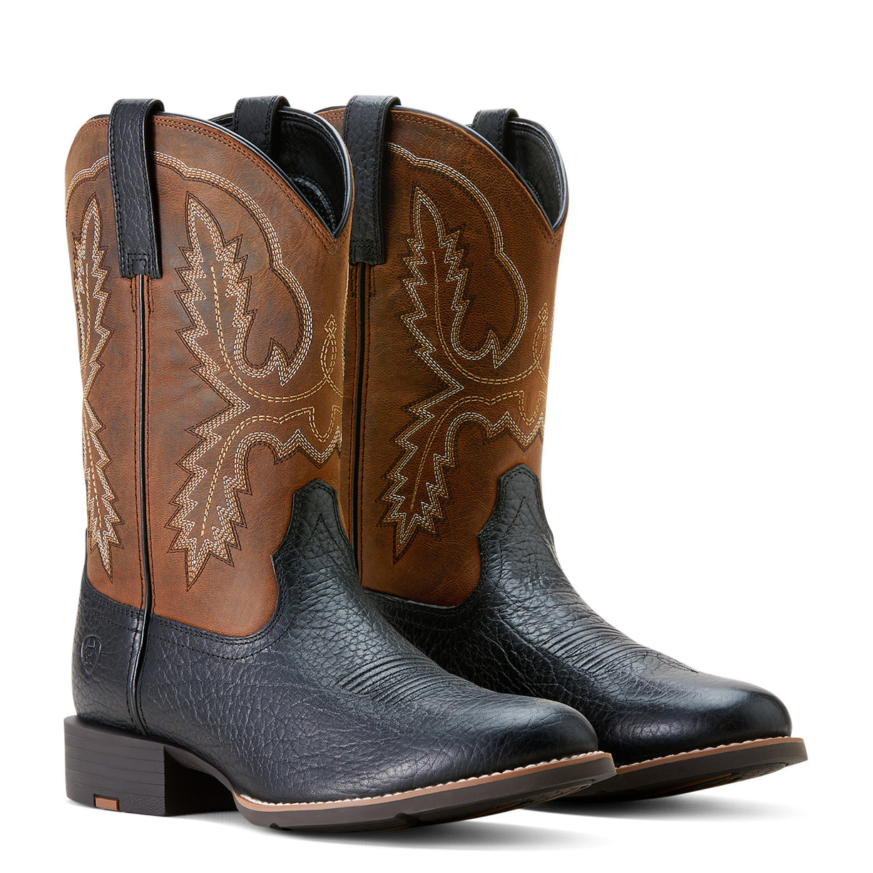 Bota Vaquera Ariat Sport Stratten Black Adobe
