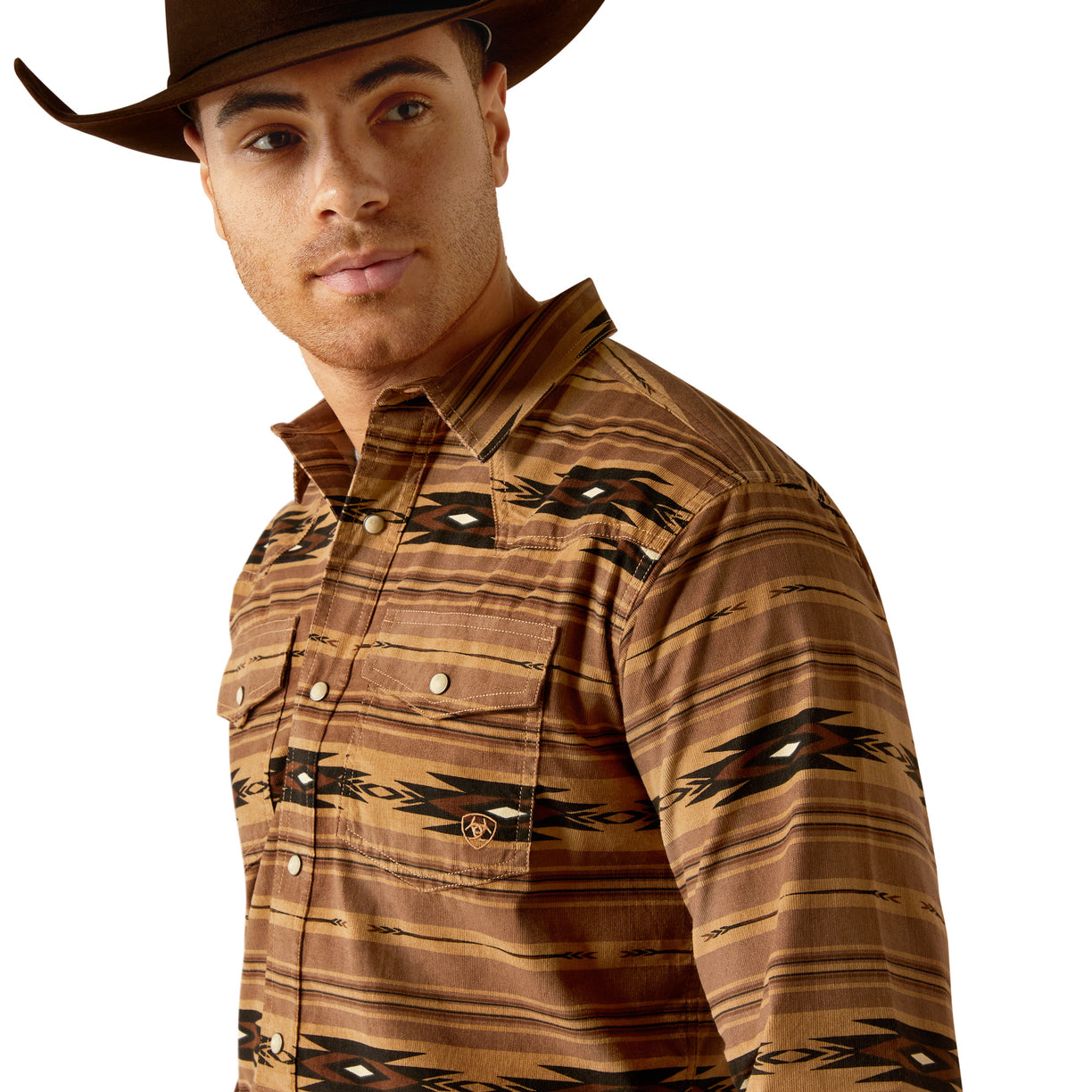 Camisa Ariat Hobart Corte Retro