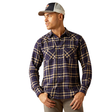 Camisa Ariat Hayes Corte Retro