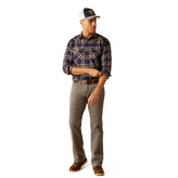 Camisa Ariat Hayes Corte Retro