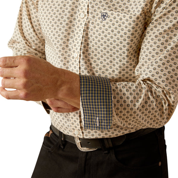 Camisa Ariat Libre De Arrugas Fraiser Corte Fitted
