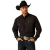 Camisa Ariat Relentless Pursuit Negro Corte Clásico