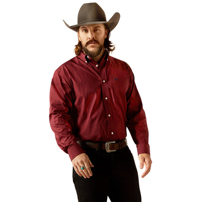 Camisa Ariat Libre De Arrugas Issac Corte Clásico