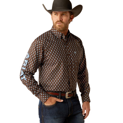 Camisa Ariat Team Oak Corte Clásico