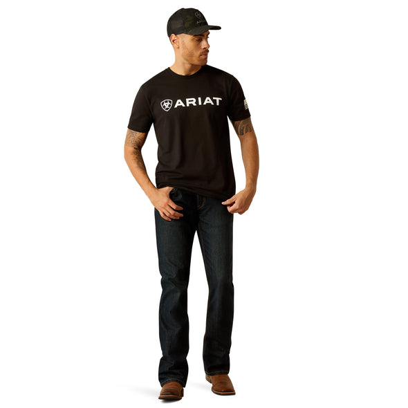 Playera Ariat Shield Flag
