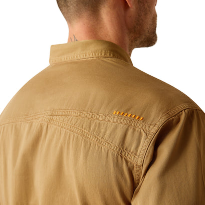 Camisa Ariat Work Rebar Washed Twill