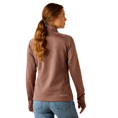Suéter Ariat Tek Team Cremallera 1/2 Mauve