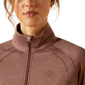 Suéter Ariat Tek Team Cremallera 1/2 Mauve