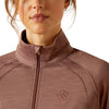 Suéter Ariat Tek Team Cremallera 1/2 Mauve