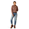 Suéter Ariat Tek Team Cremallera 1/2 Mauve