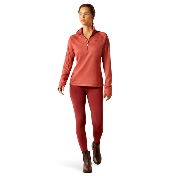 Suéter Ariat Tek Team Cremallera 1/2 Cedar