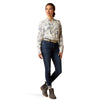 Jeans Ariat Bridle Tiro Alto Skinny