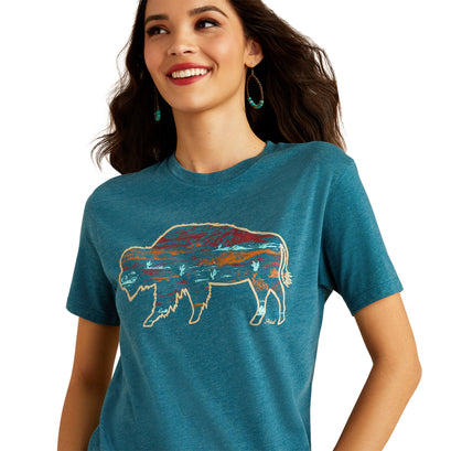 Playera Ariat Bison Ranch