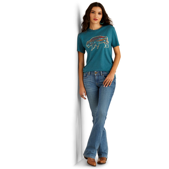Playera Ariat Bison Ranch