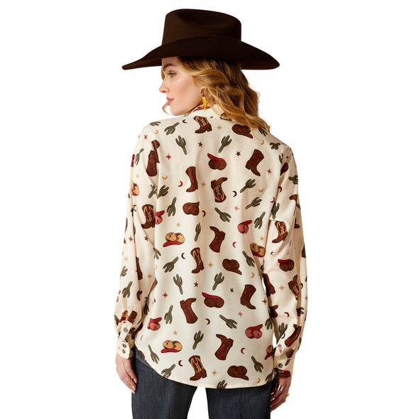 Camisa Ariat Homestyle Vaquera del Oeste