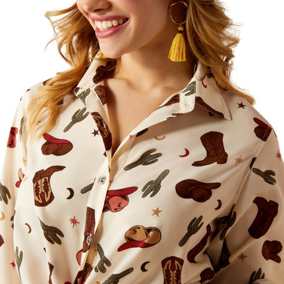 Camisa Ariat Homestyle Vaquera del Oeste