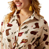 Camisa Ariat Homestyle Vaquera del Oeste