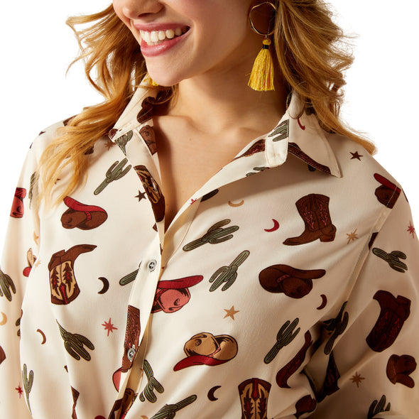 Camisa Ariat Homestyle Vaquera del Oeste