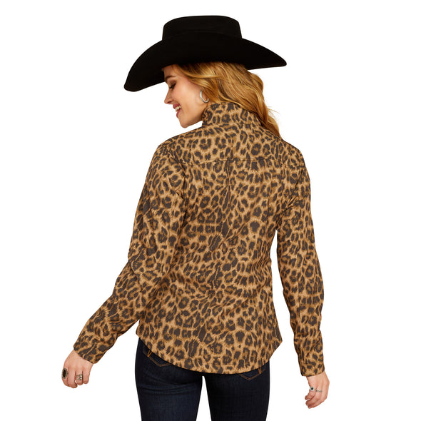 Chamarra New Team Softshell Estampado Leopardo