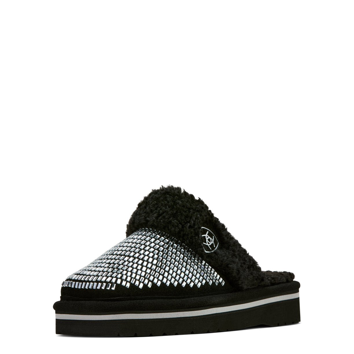 Pantufla Ariat Jackie Negro Suela Alta