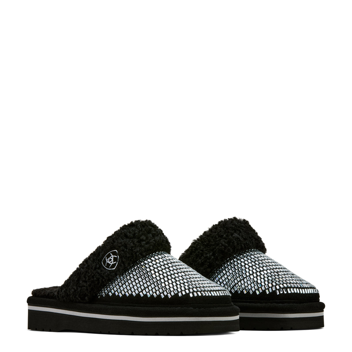 Pantufla Ariat Jackie Negro Suela Alta