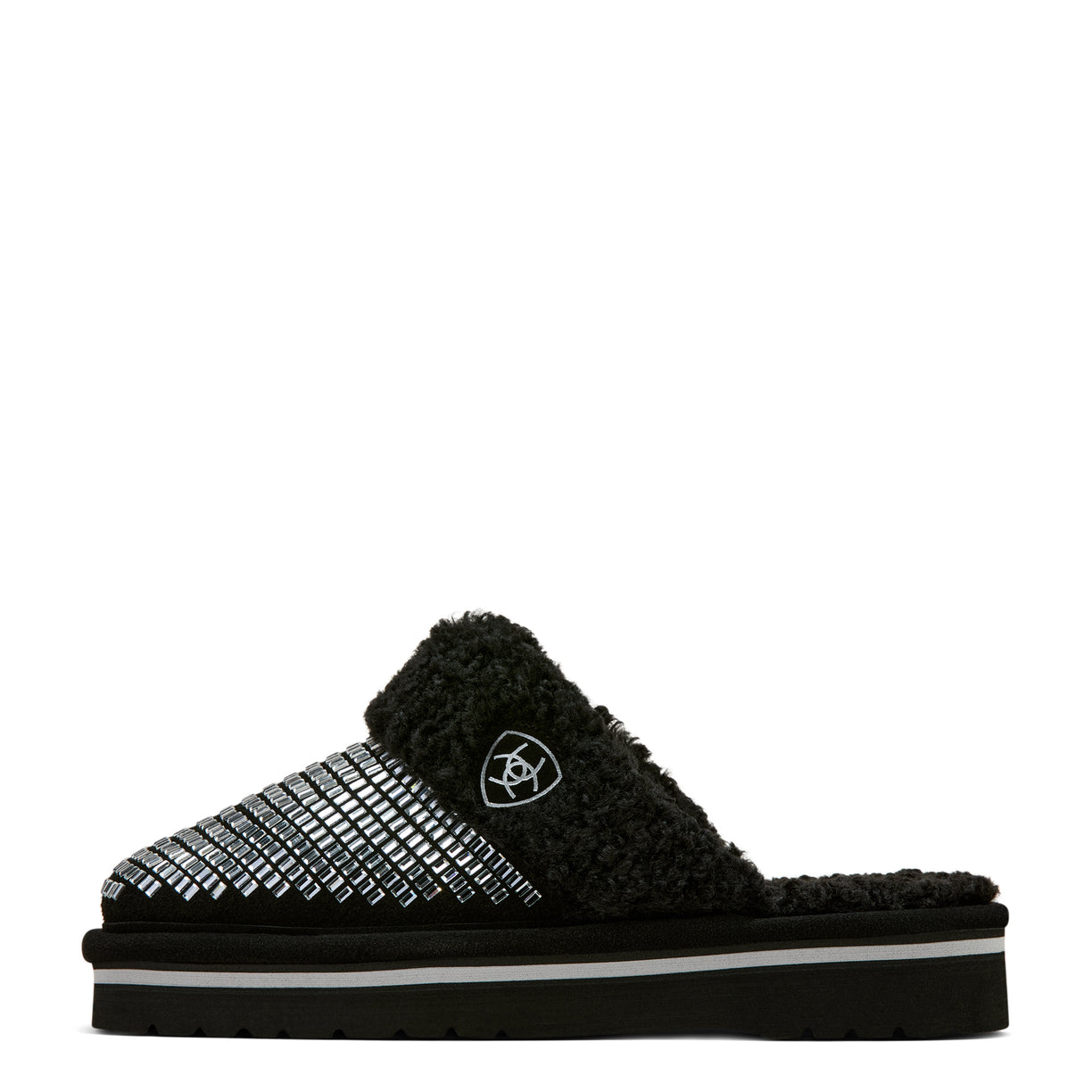 Pantufla Ariat Jackie Negro Suela Alta