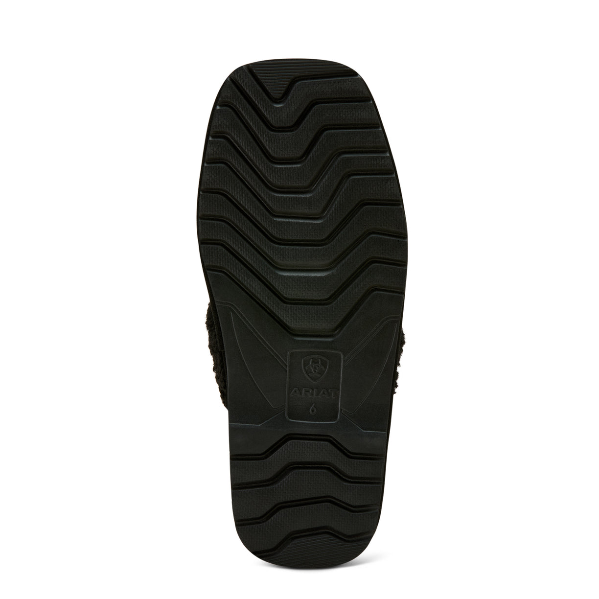 Pantufla Ariat Jackie Negro Suela Alta