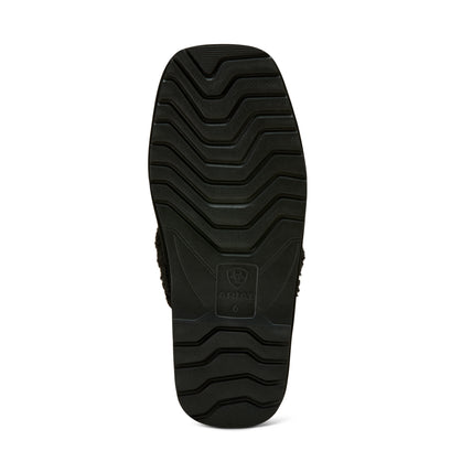 Pantufla Ariat Jackie Negro Suela Alta