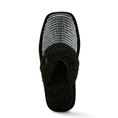Pantufla Ariat Jackie Negro Suela Alta