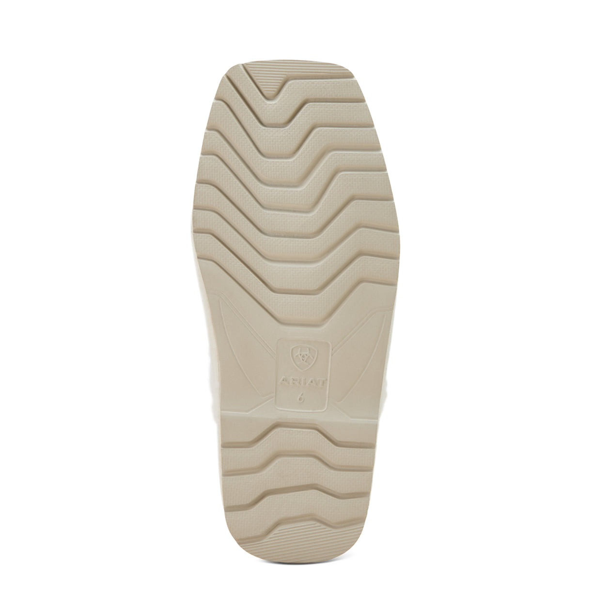 Pantufla Ariat Jackie Blanco Suela Alta