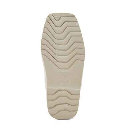 Pantufla Ariat Jackie Blanco Suela Alta