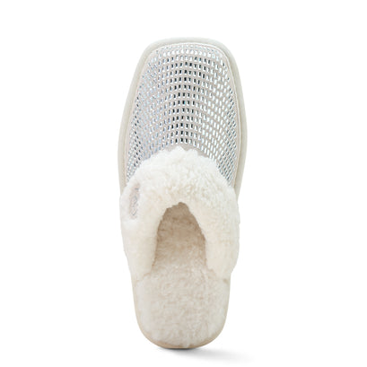 Pantufla Ariat Jackie Blanco Suela Alta