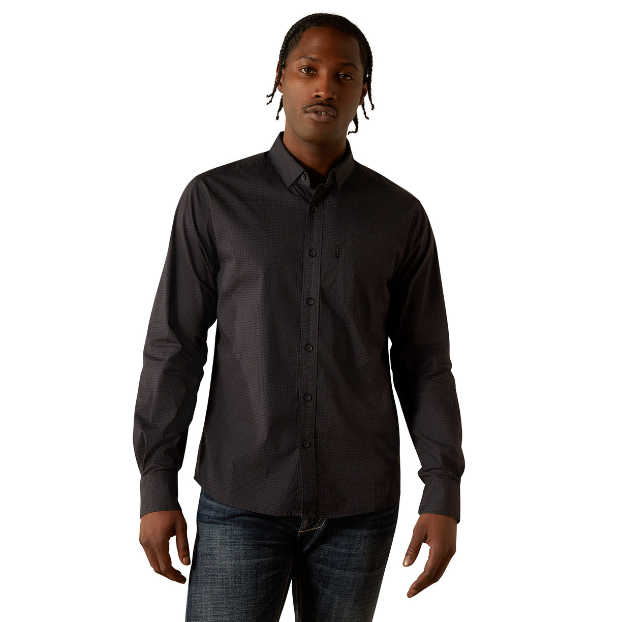 Camisa Ariat Michael Corte Moderno