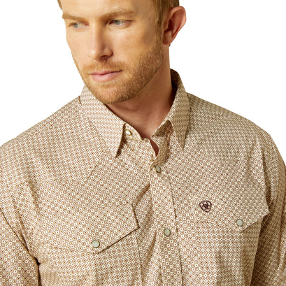 Camisa Ariat Libre De Arrugas Eddie Corte Fitted