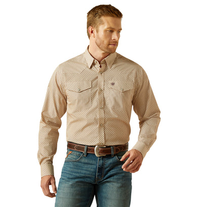 Camisa Ariat Libre De Arrugas Eddie Corte Fitted