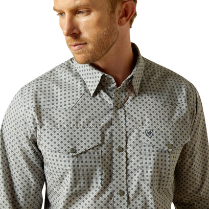 Camisa Ariat Libre De Arrugas Edward Corte Fitted