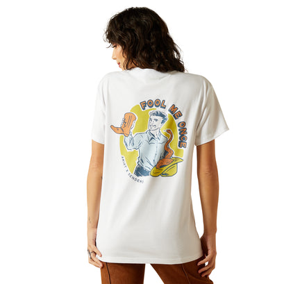 Playera Ariat Sendero Fool Me Once