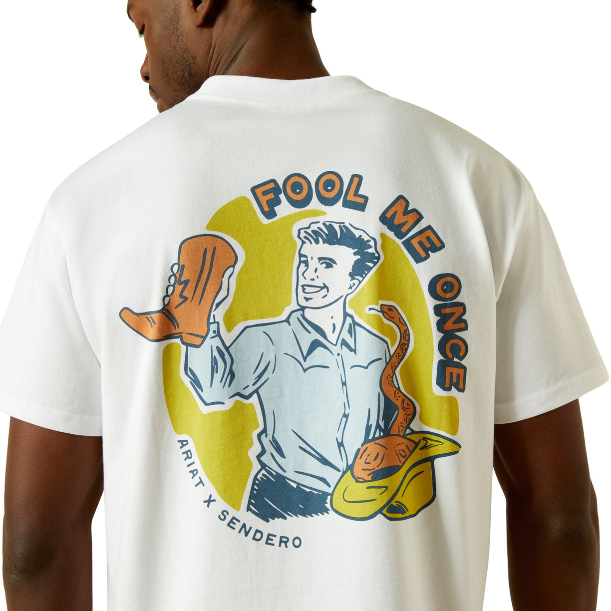 Playera Ariat Sendero Fool Me Once