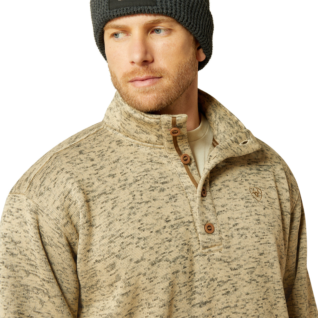 Suéter Ariat Caldwell con Botones 1/4