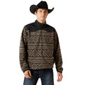Suéter Polar Ariat Basis Southwest Negro