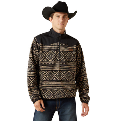 Suéter Polar Ariat Basis Southwest Negro