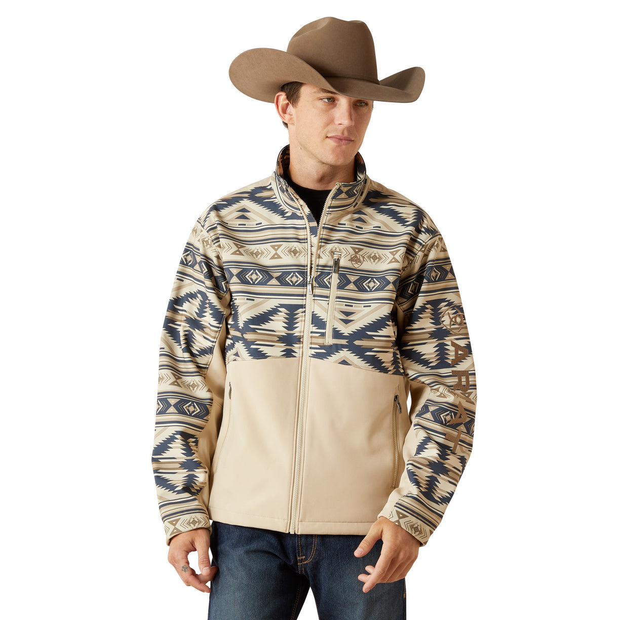 Chamarra Ariat Softshell Southwest Logo
