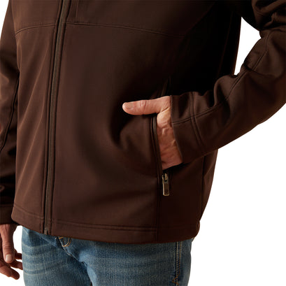 Chamarra Ariat Softshell Vernon Café