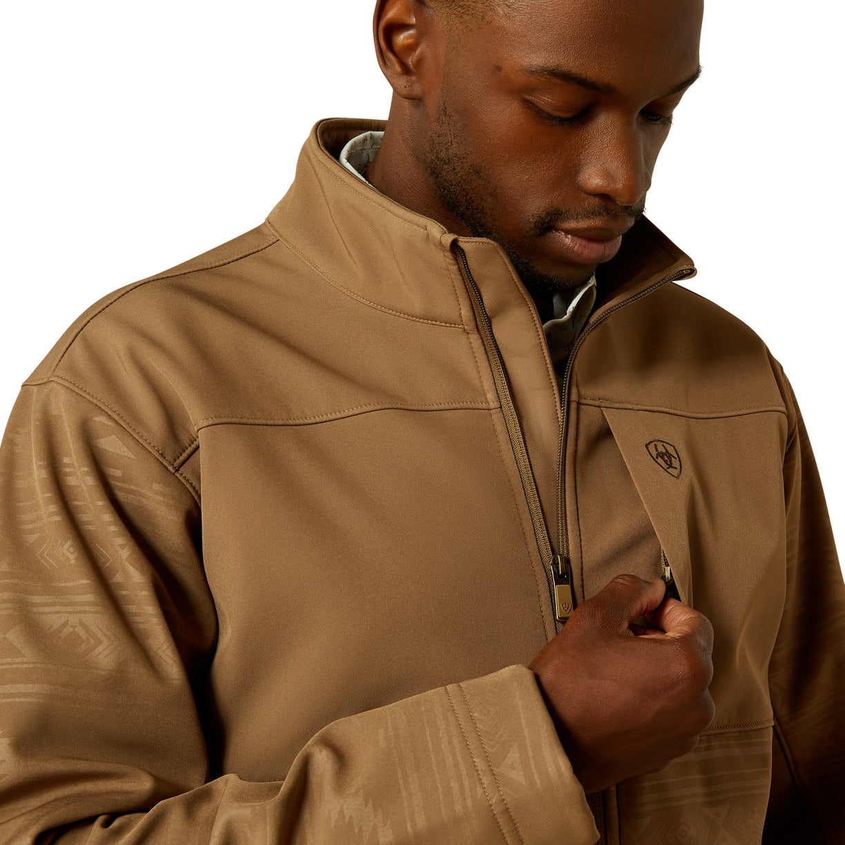 Chamarra Ariat Softshell Vernon Khaki