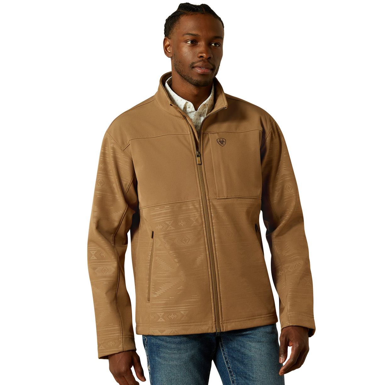 Chamarra Ariat Softshell Vernon Khaki