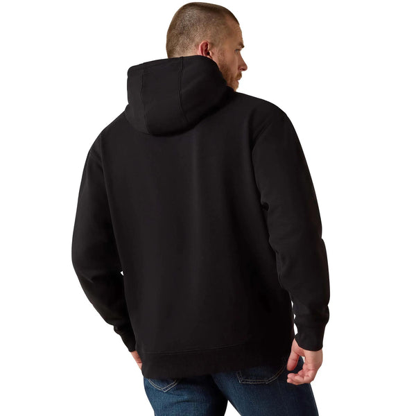 Sudadera Ariat Embossed Logo Negro