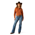 Jeans Ariat Isabelle Tiro Perfecto Pierna Amplia