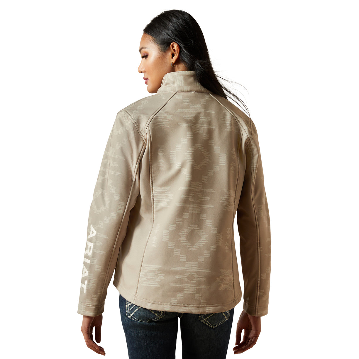 Chamarra Ariat Logo Softshell Print Southwest