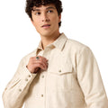 Camisa Ariat Retro Hercules Fitted Snap Beige
